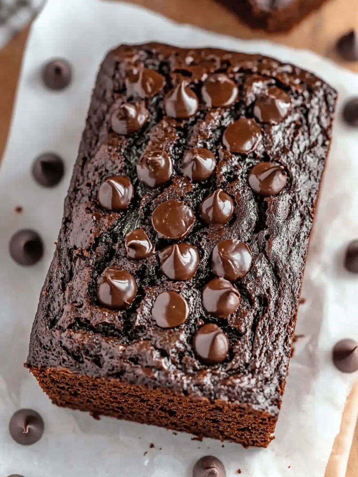 Indulgent Chocolate Zucchini Bread with Sour Cream