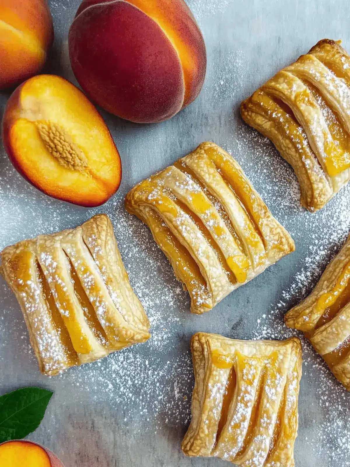 Easy Peach Hand Pie