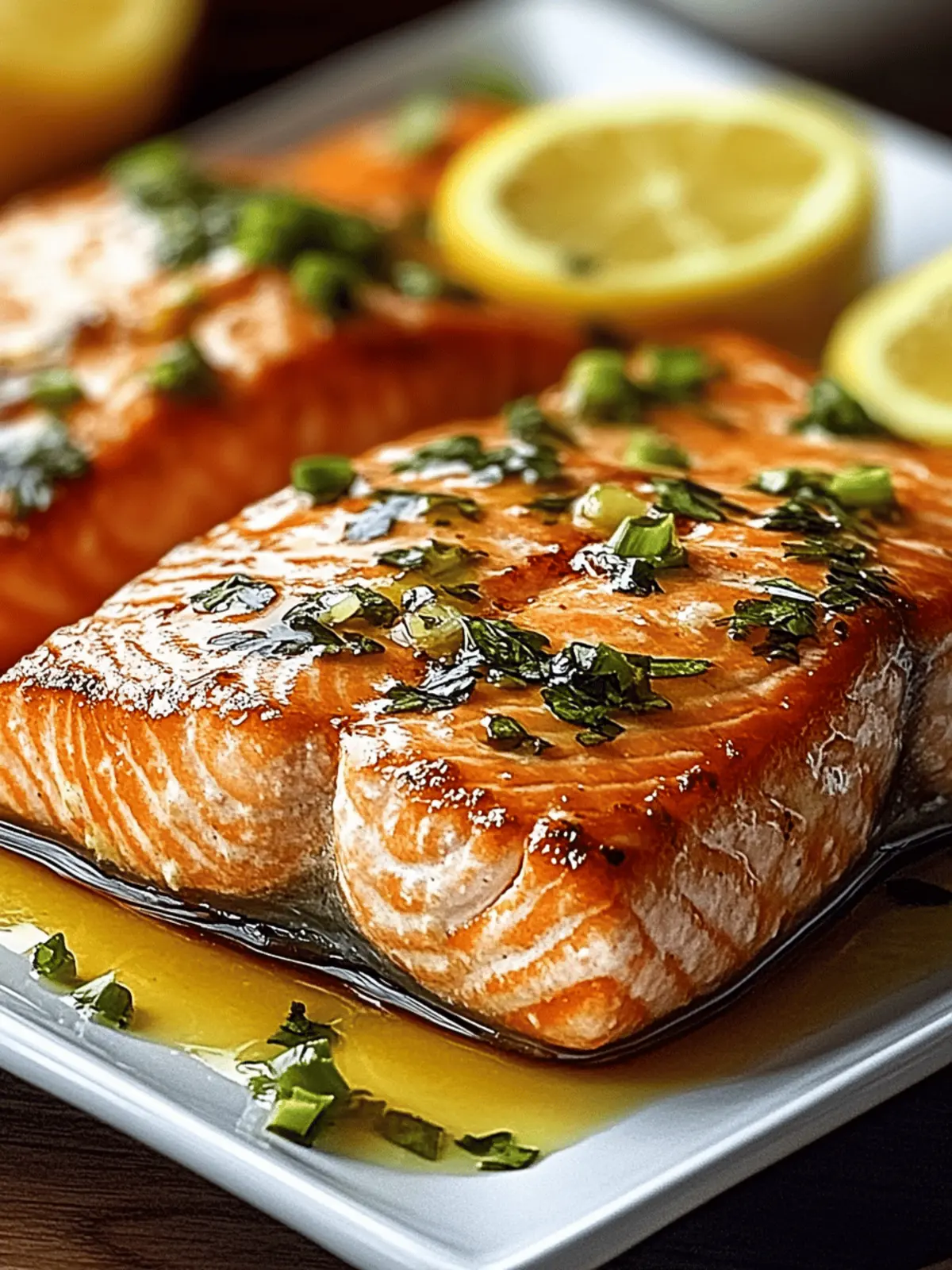 Texas Roadhouse Style Baked Salmon