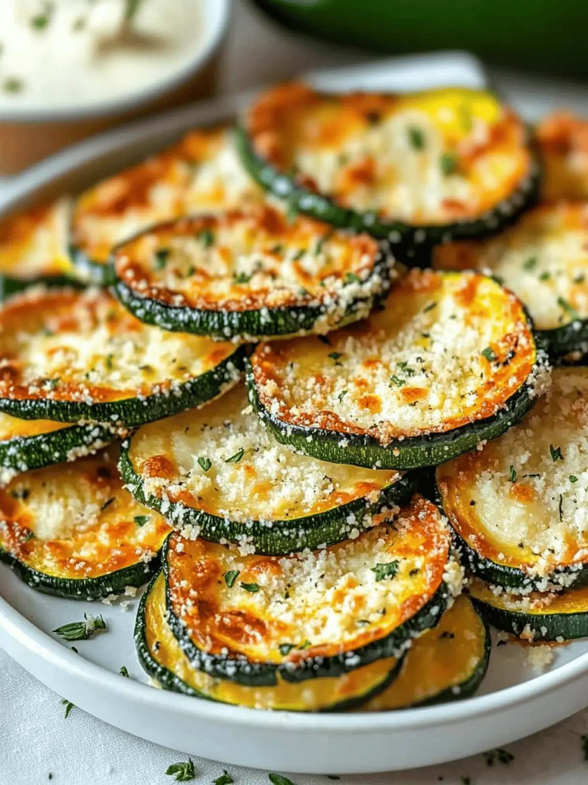 Crispy Baked Parmesan Zucchini Recipe