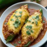 Cheesy Hatch Chile Rellenos