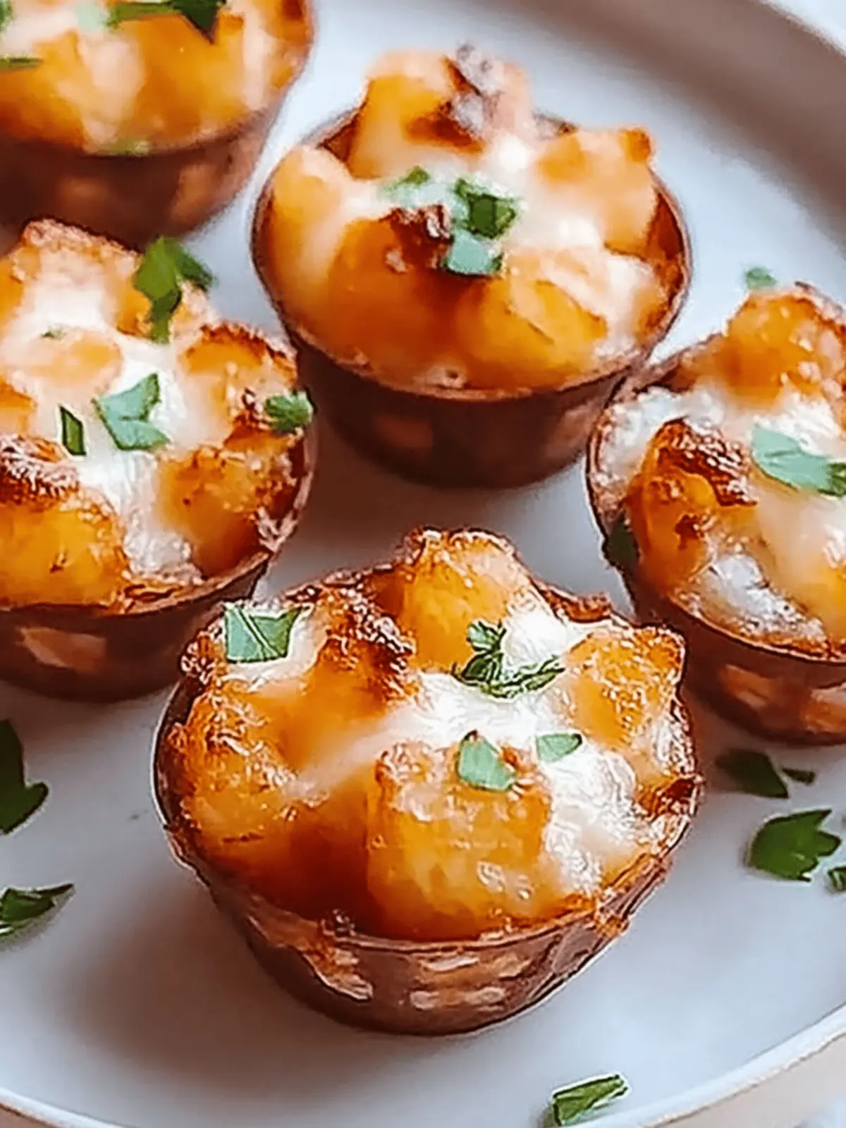 Irresistible Tater Tot Appetizer Cups Recipe for Parties