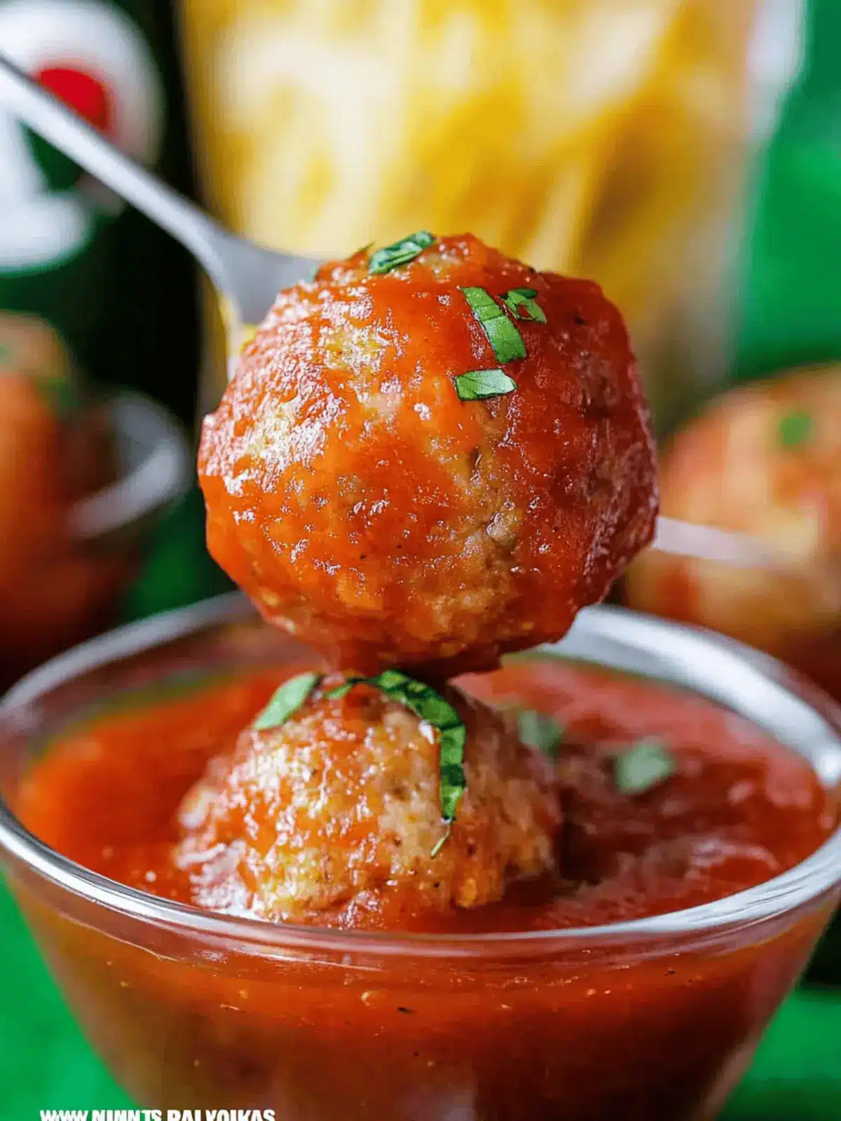 Chicken Parmesan Meatballs