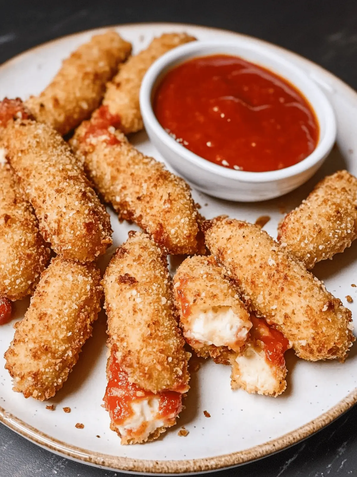 Homemade Mozzarella Sticks – Extra Crispy