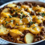 Cheesy Ground Beef and Potatoes