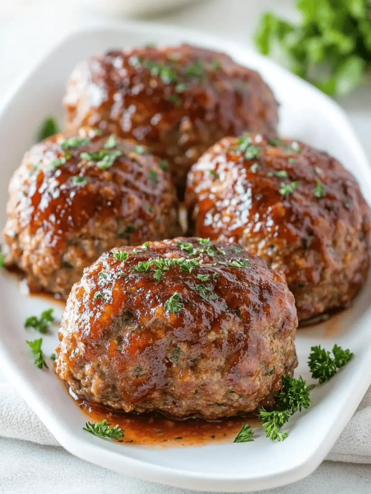Mini Turkey Meatloaf