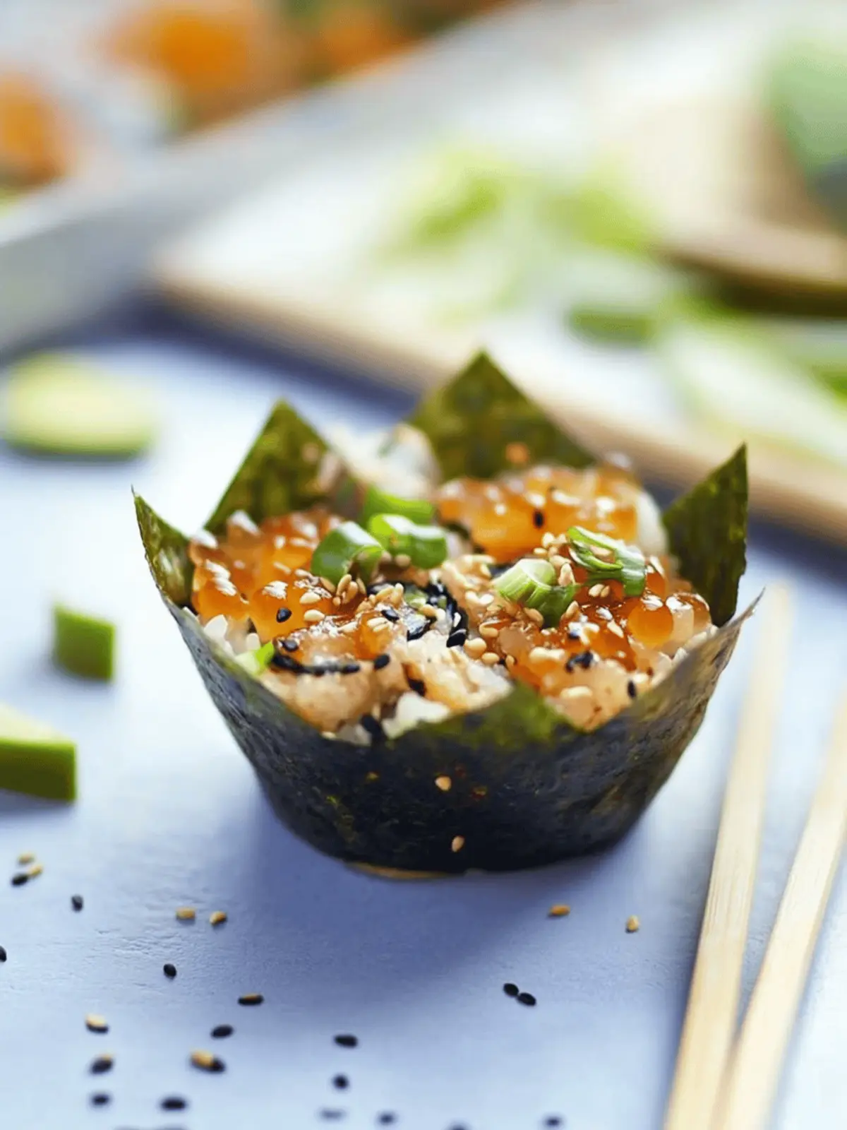 Sushi Bake Cups