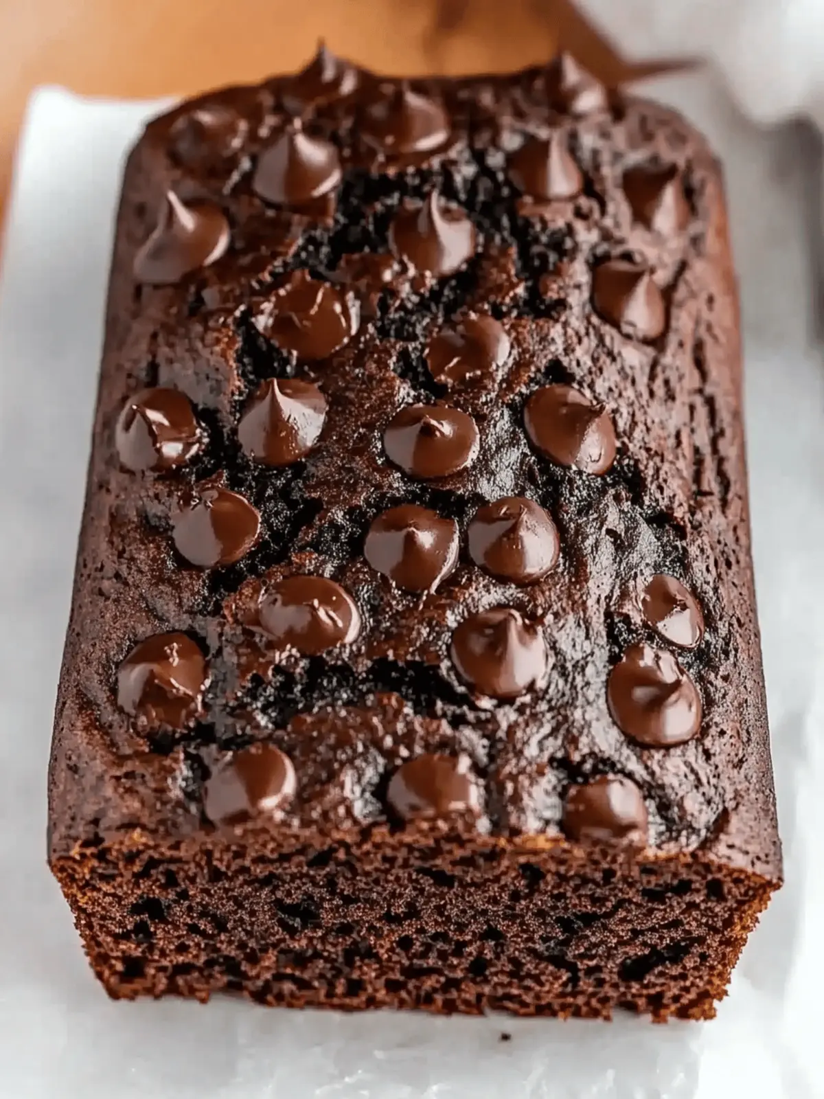 Indulgent Chocolate Zucchini Bread with Sour Cream