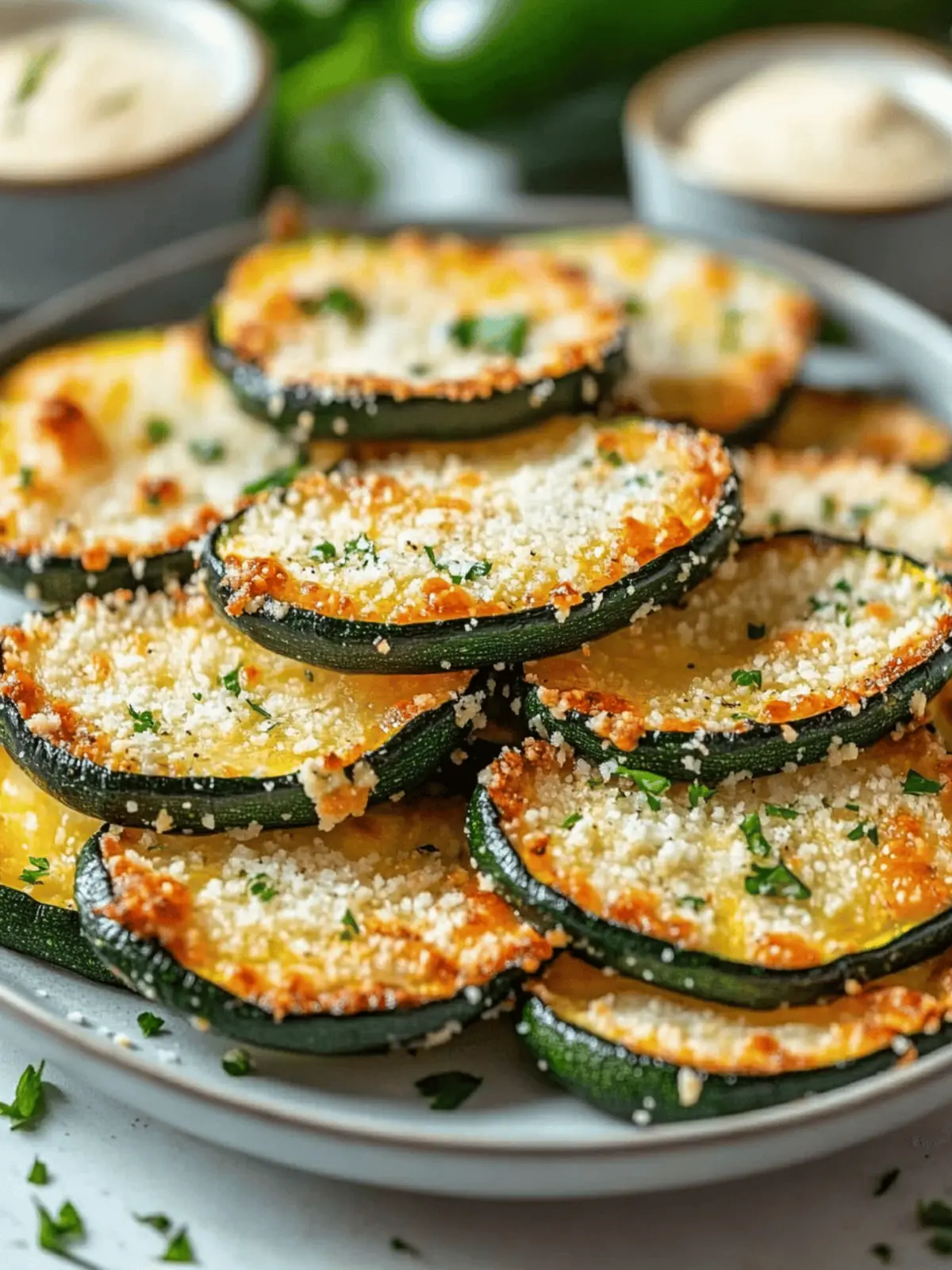 Crispy Baked Parmesan Zucchini Recipe