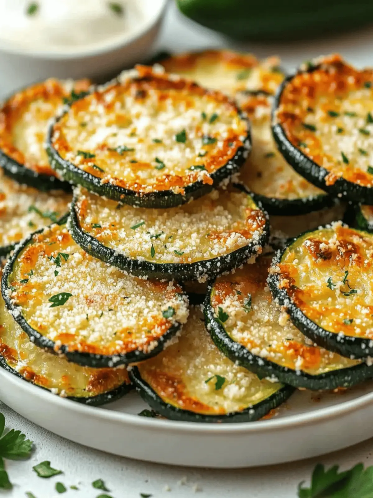 Crispy Baked Parmesan Zucchini Recipe