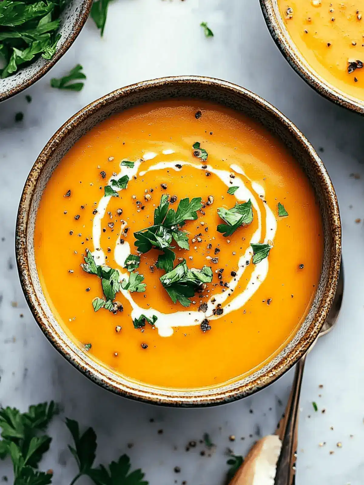 Hearty Spicy Butternut Squash and Sweet Potato Soup Delight 5 Spicy Butternut Squash and Sweet Potato Soup
