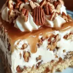 Butter Pecan Praline Poke Cake