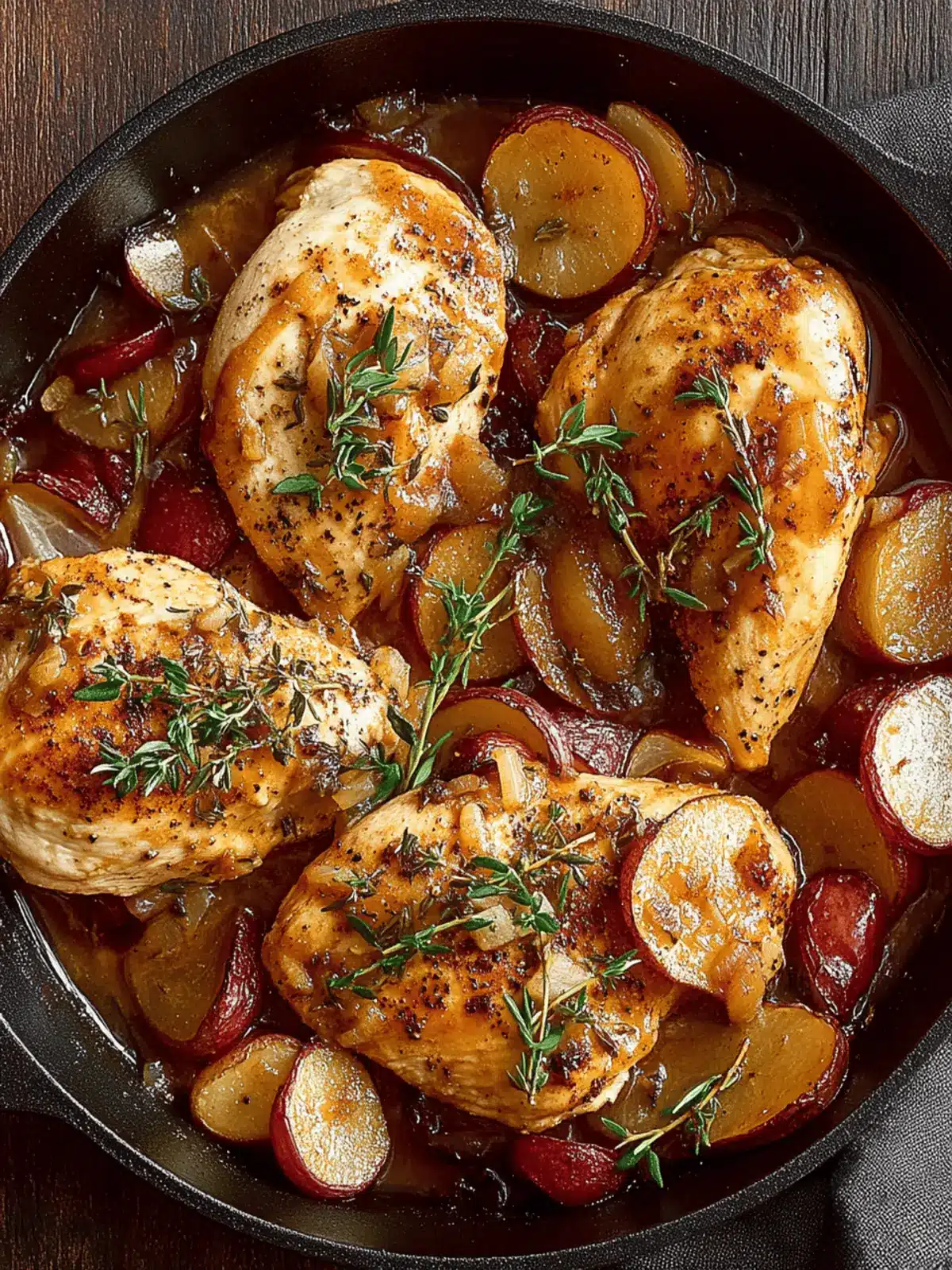 Autumn Harvest Chicken Skillet