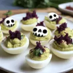 Creepy Deviled Eggs