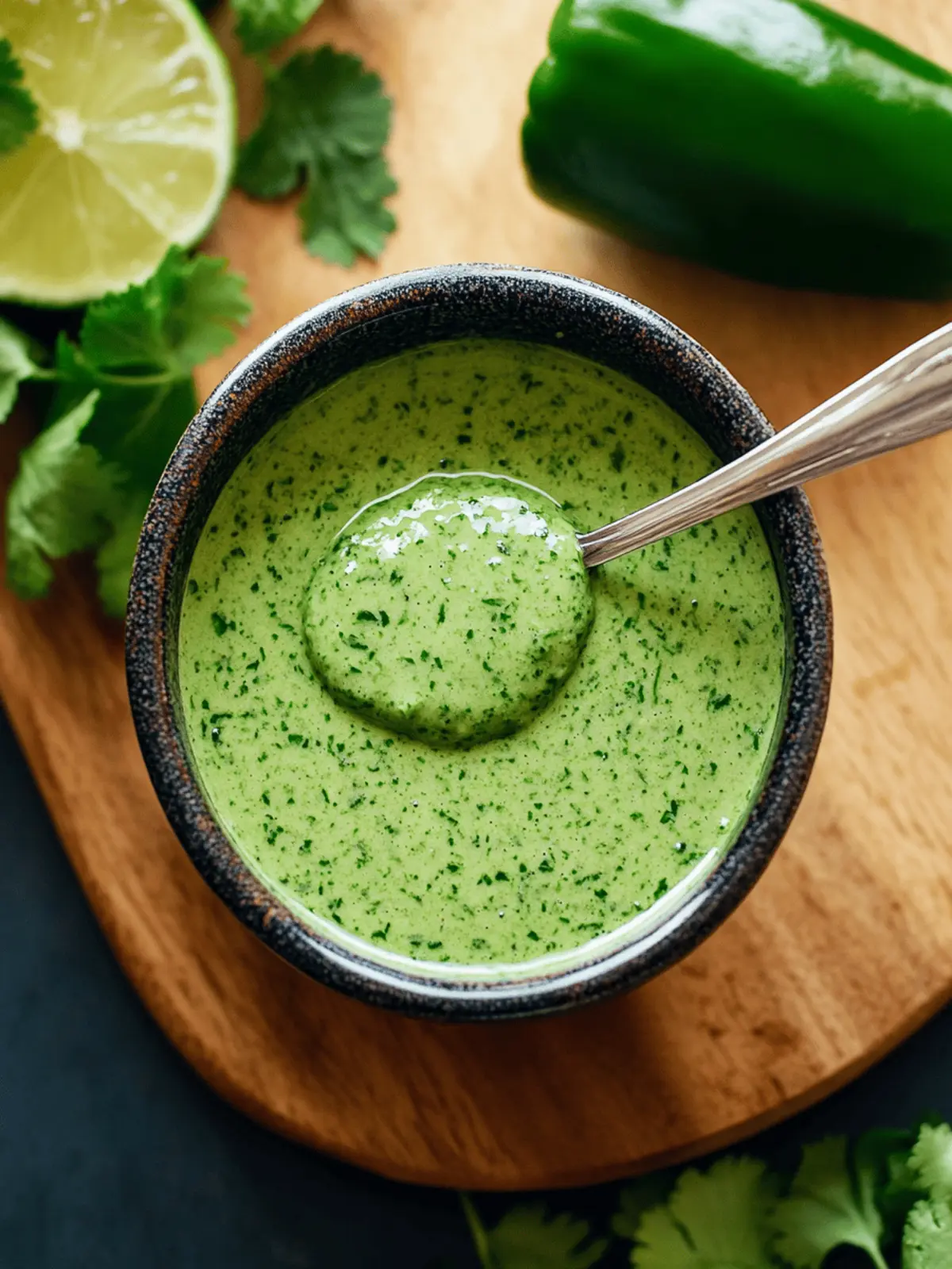 Zesty Aji Verde Spicy Peruvian Green Sauce in 10 Minutes 3 Aji Verde (Spicy Peruvian Green Sauce)