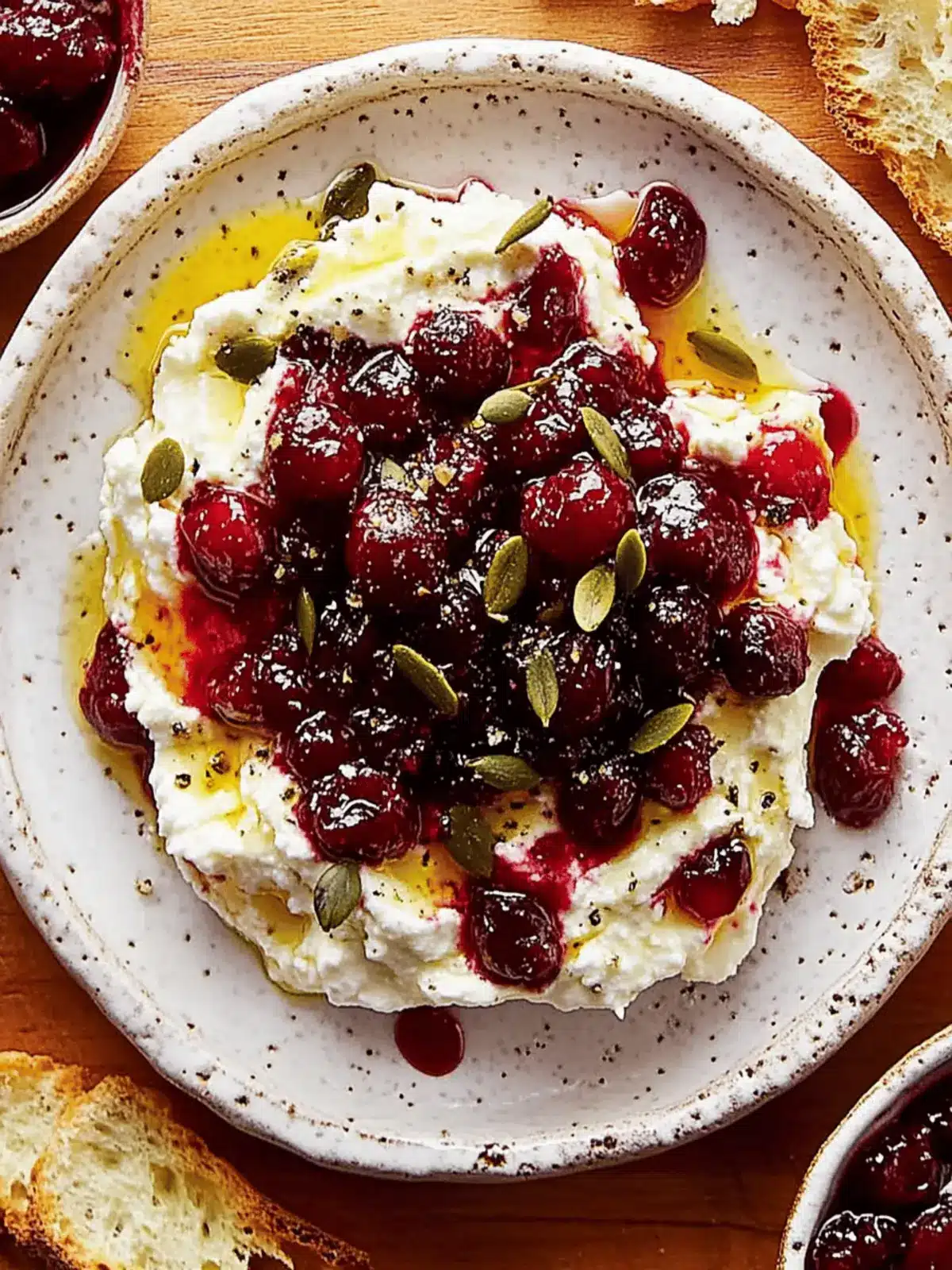 Cranberry Whipped Feta Dip