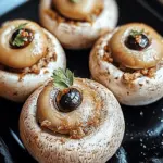 Stuffed Mushroom Eyeballs