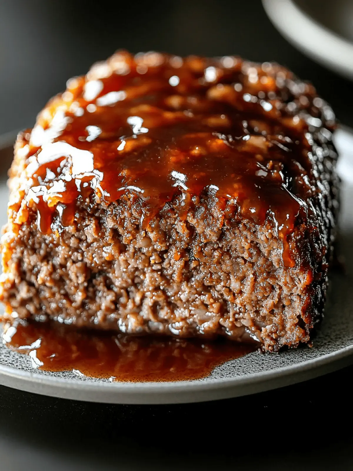 Meatloaf with Brown Sugar Glaze