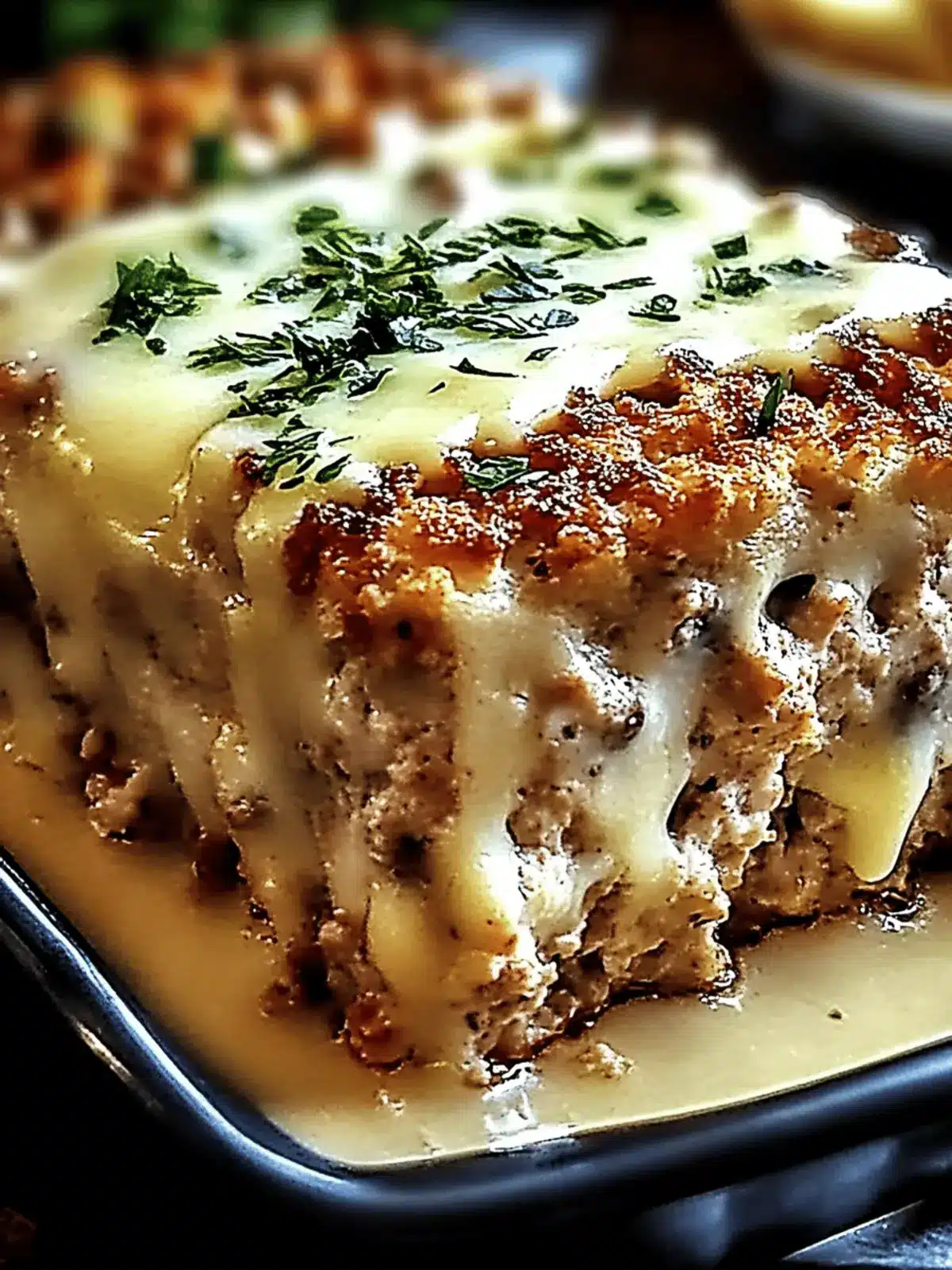 Chicken Cordon Bleu Meatloaf