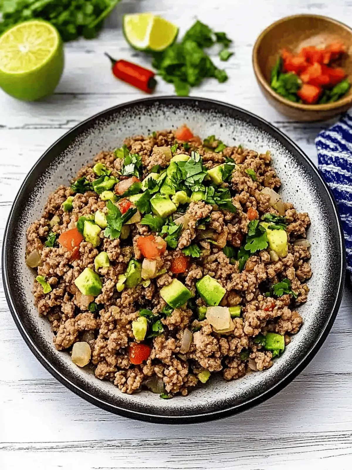 Carne Molida: Mexican Ground Beef