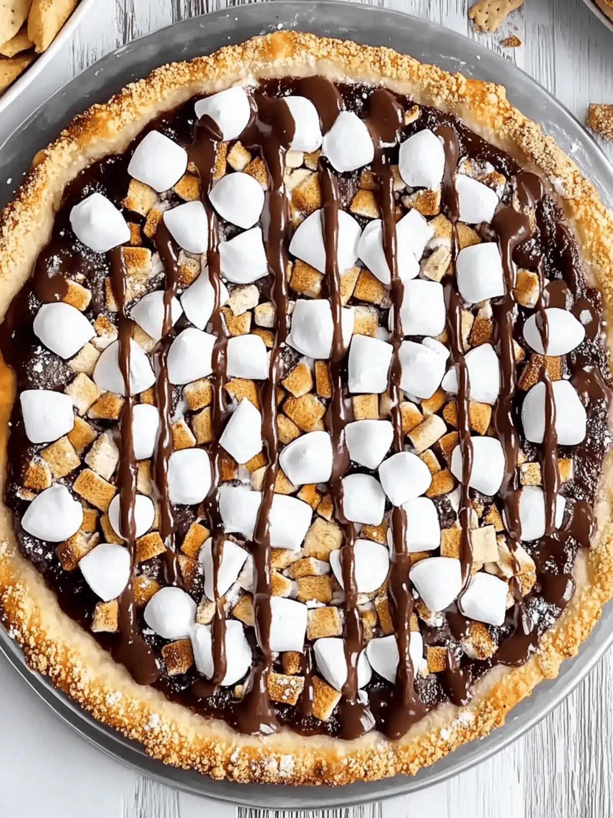 Sweet S’mores Pizza