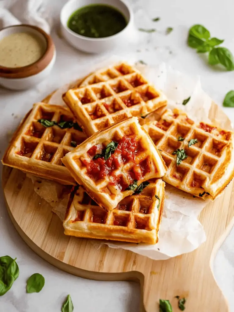 Pizza Waffles