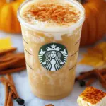 Iced Pumpkin Cream Chai Tea Latte {Starbucks Copycat}