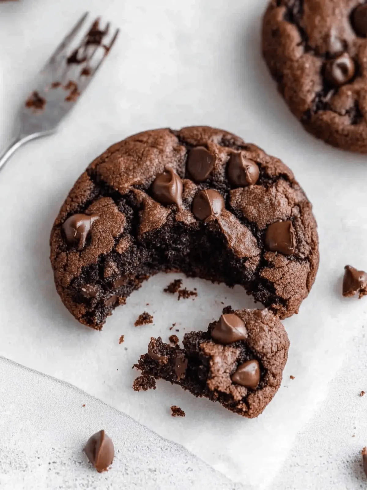 Crumbl Dark Dream Cookies