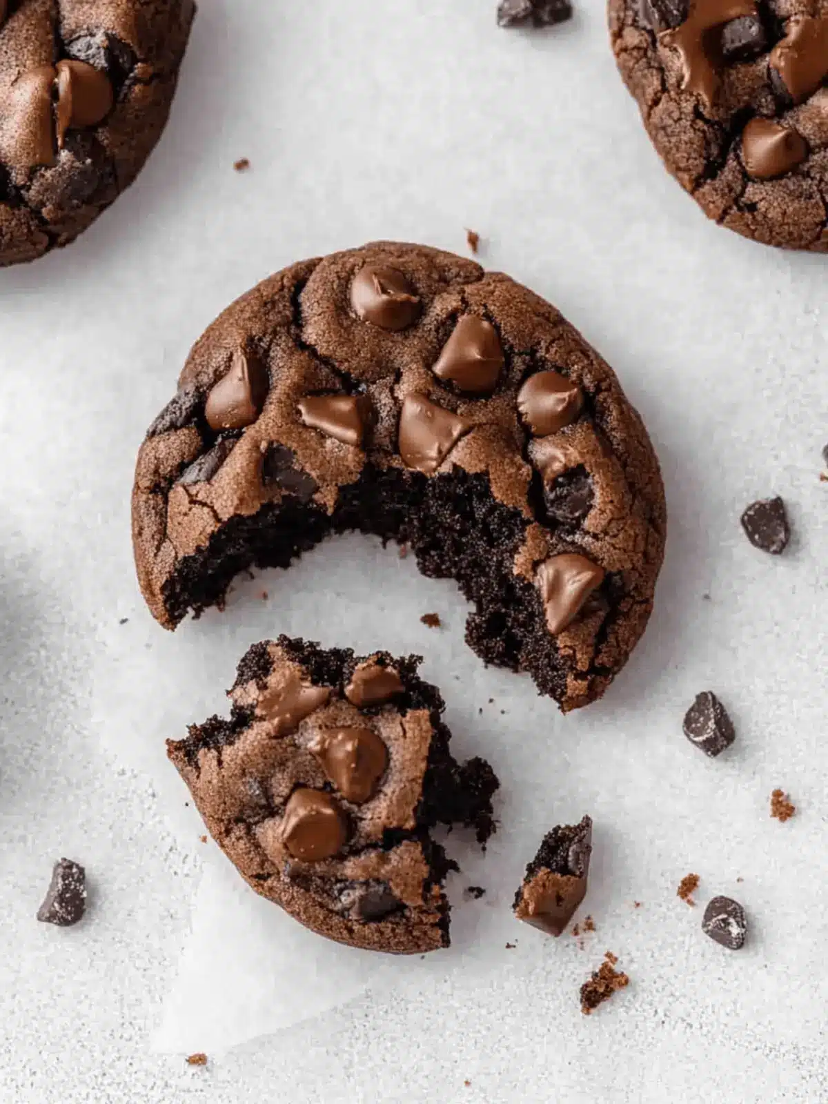 Crumbl Dark Dream Cookies