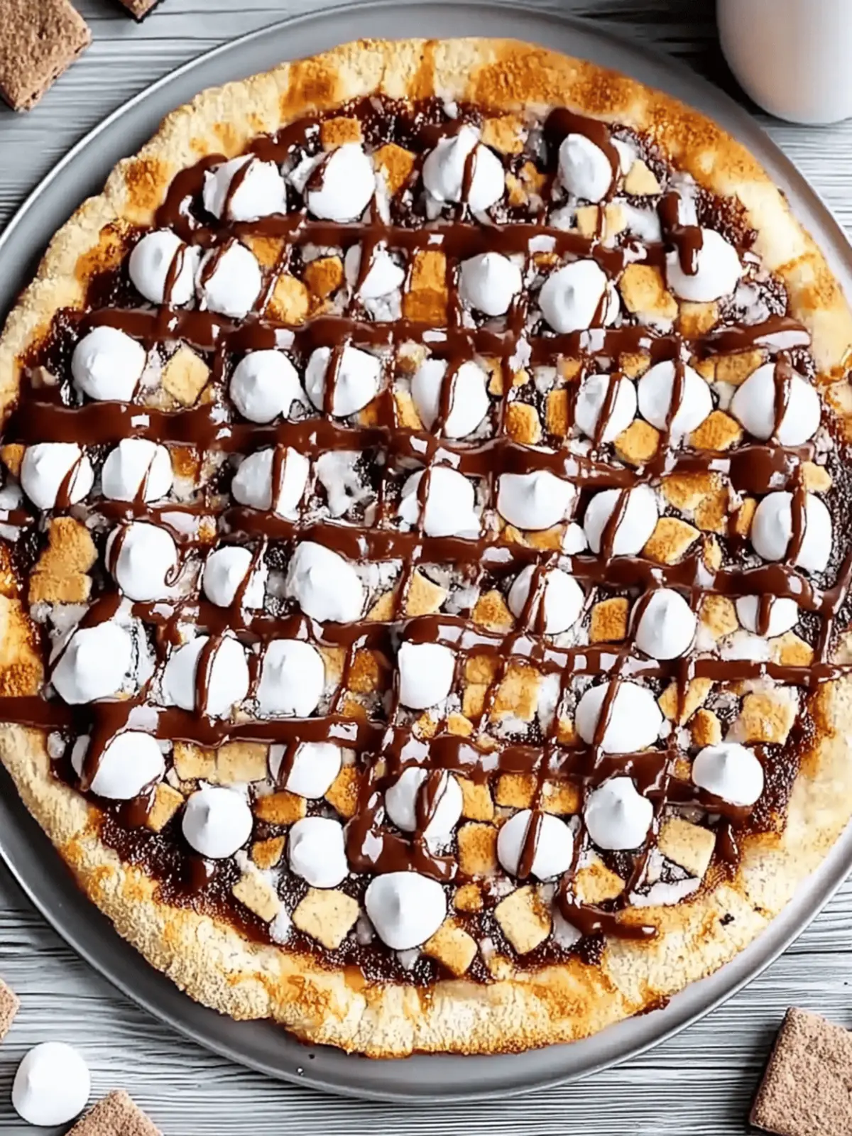 Sweet S’mores Pizza