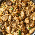 Chicken Marsala Orzo