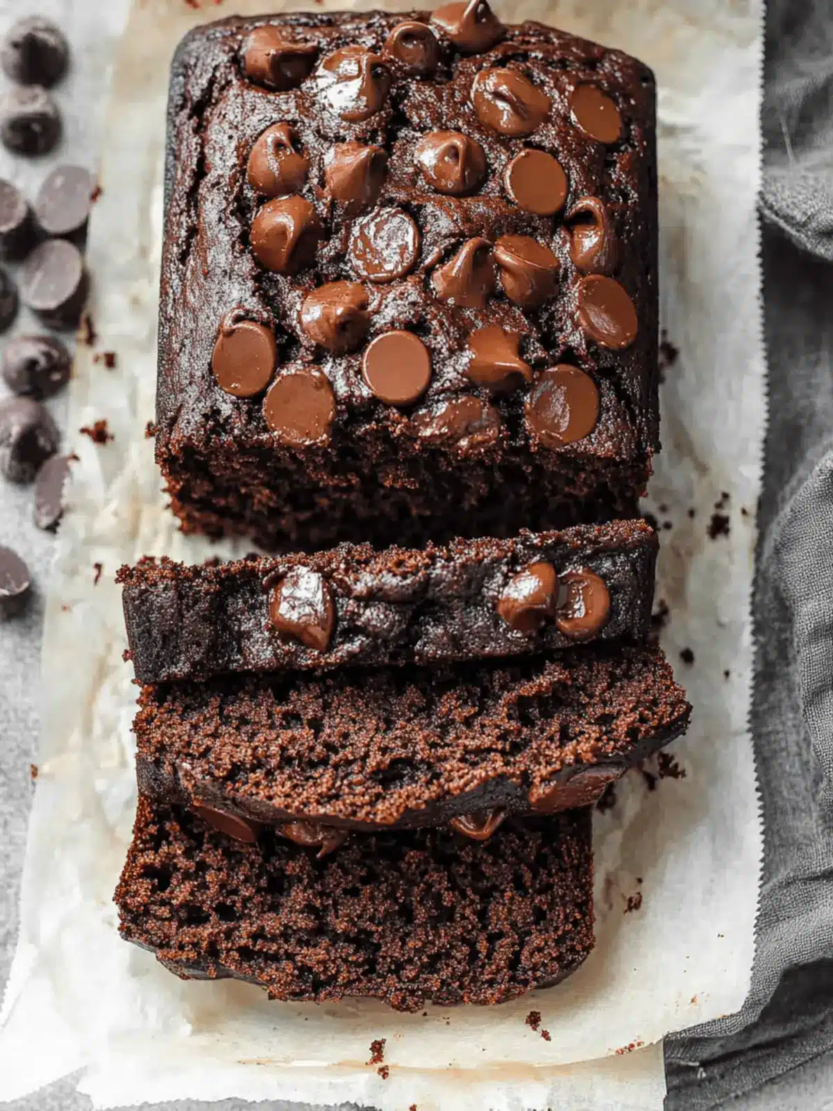 Rich Chocolate Banana Bread