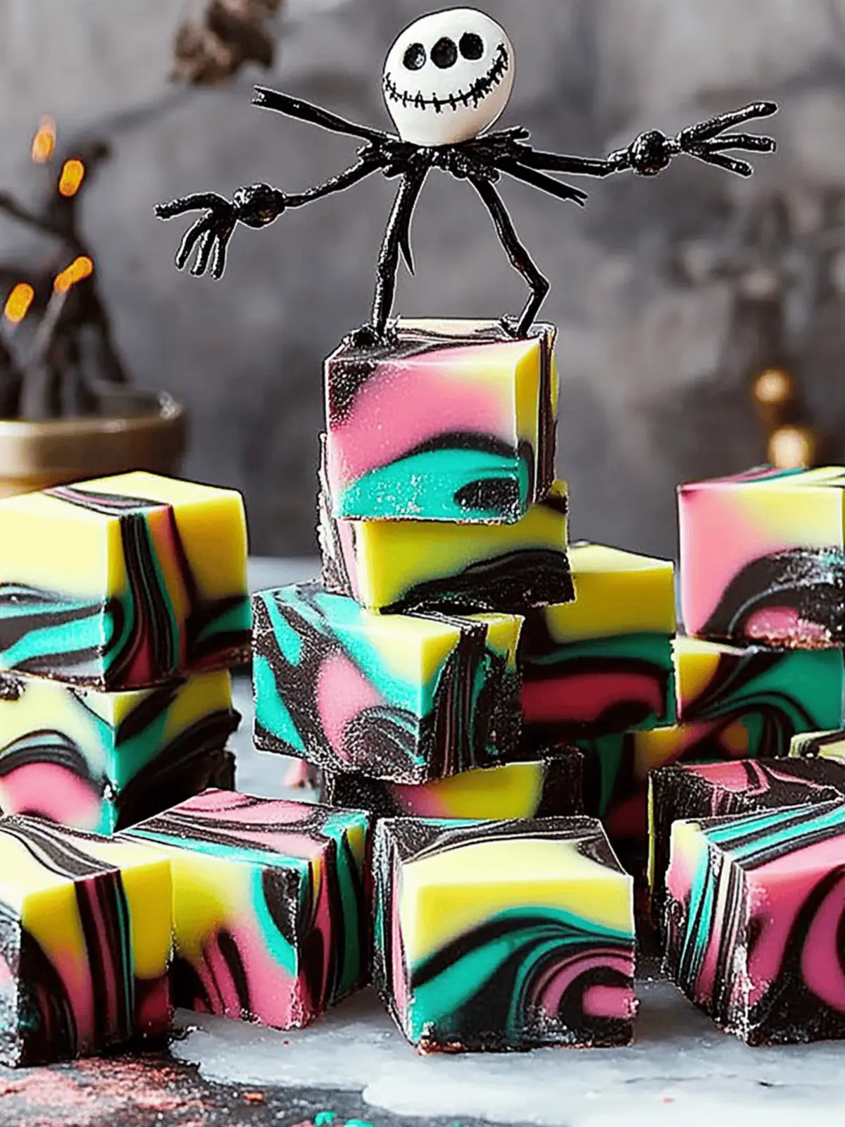 Nightmare Before Christmas Fudge