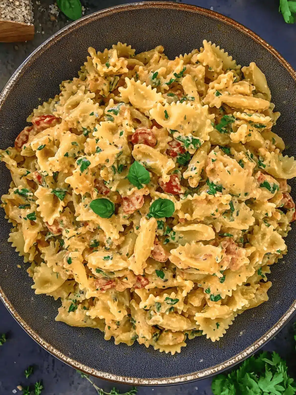 Vegan Cajun Pasta Salad