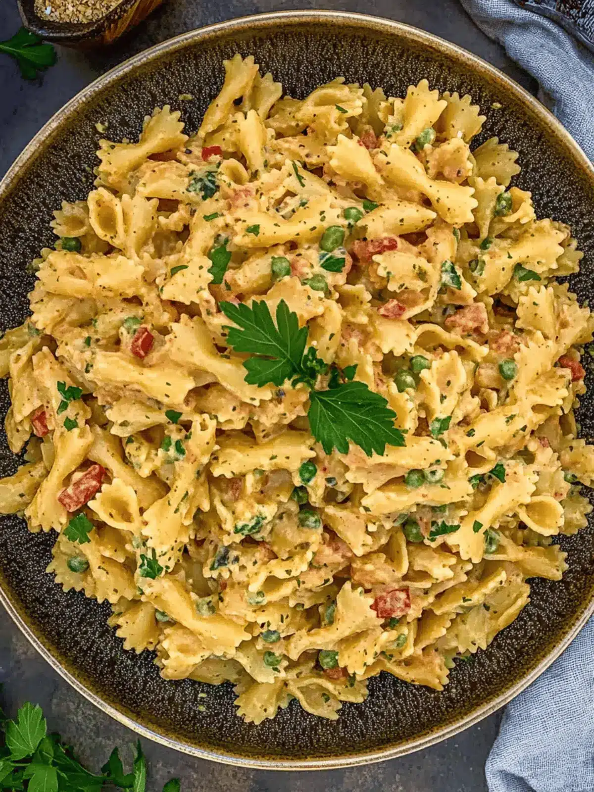 Vegan Cajun Pasta Salad