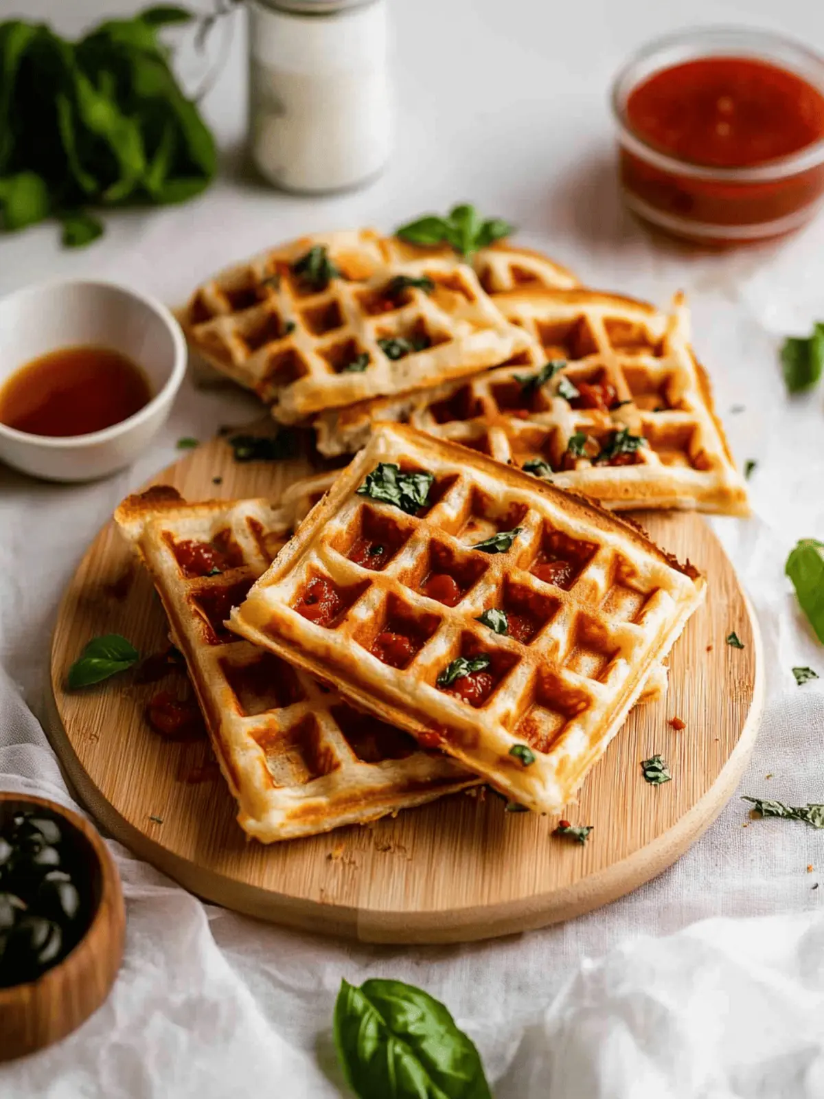 Pizza Waffles