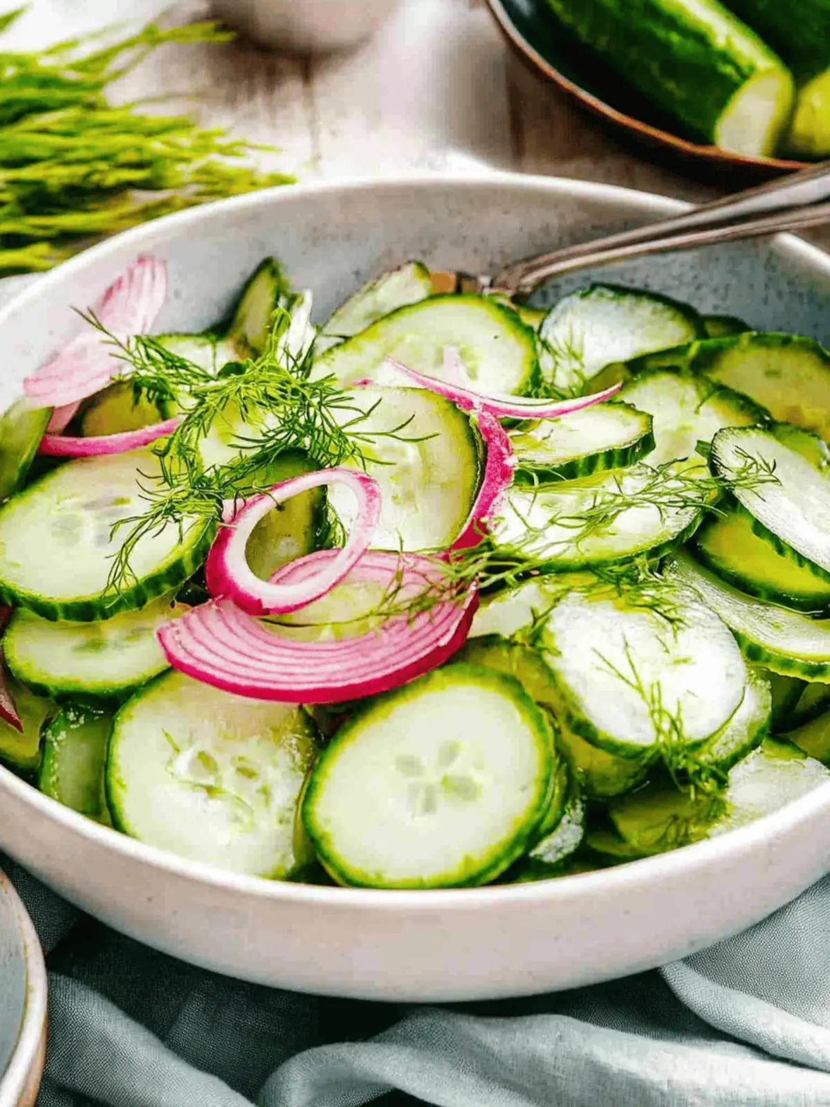 Pickled Cucumber Salad