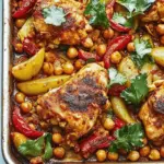 Chicken and Chickpea Tray Bake