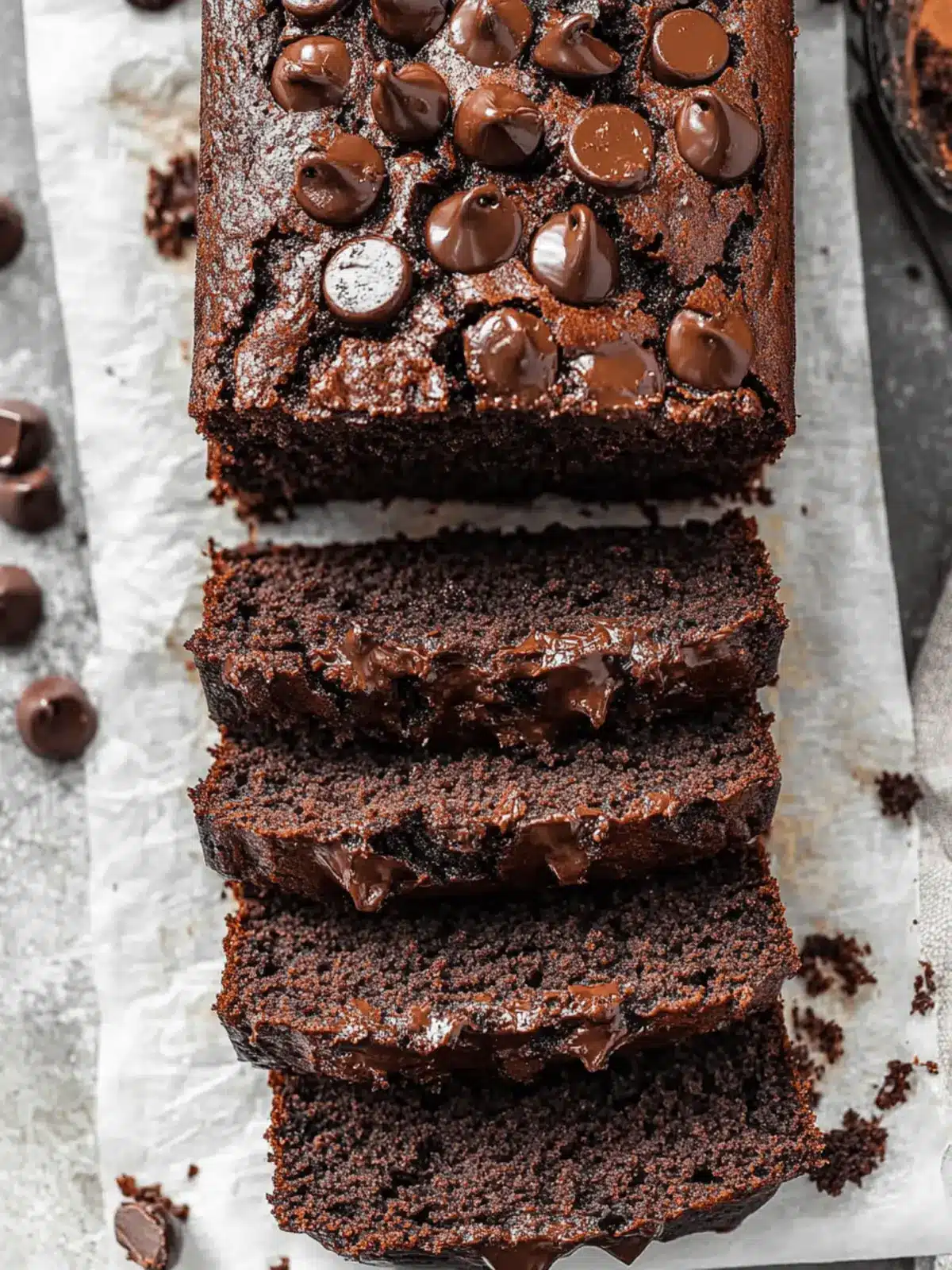 Rich Chocolate Banana Bread