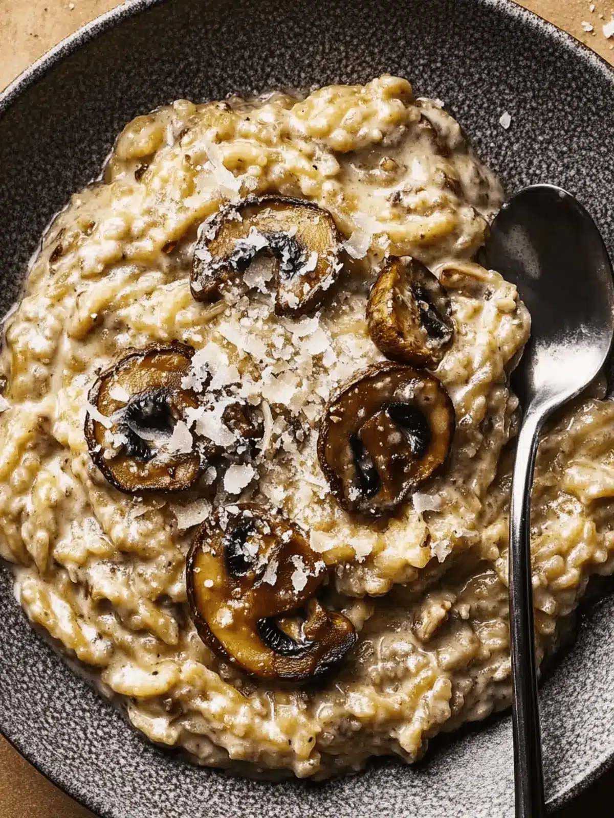 Cream Of Mushroom Pastina