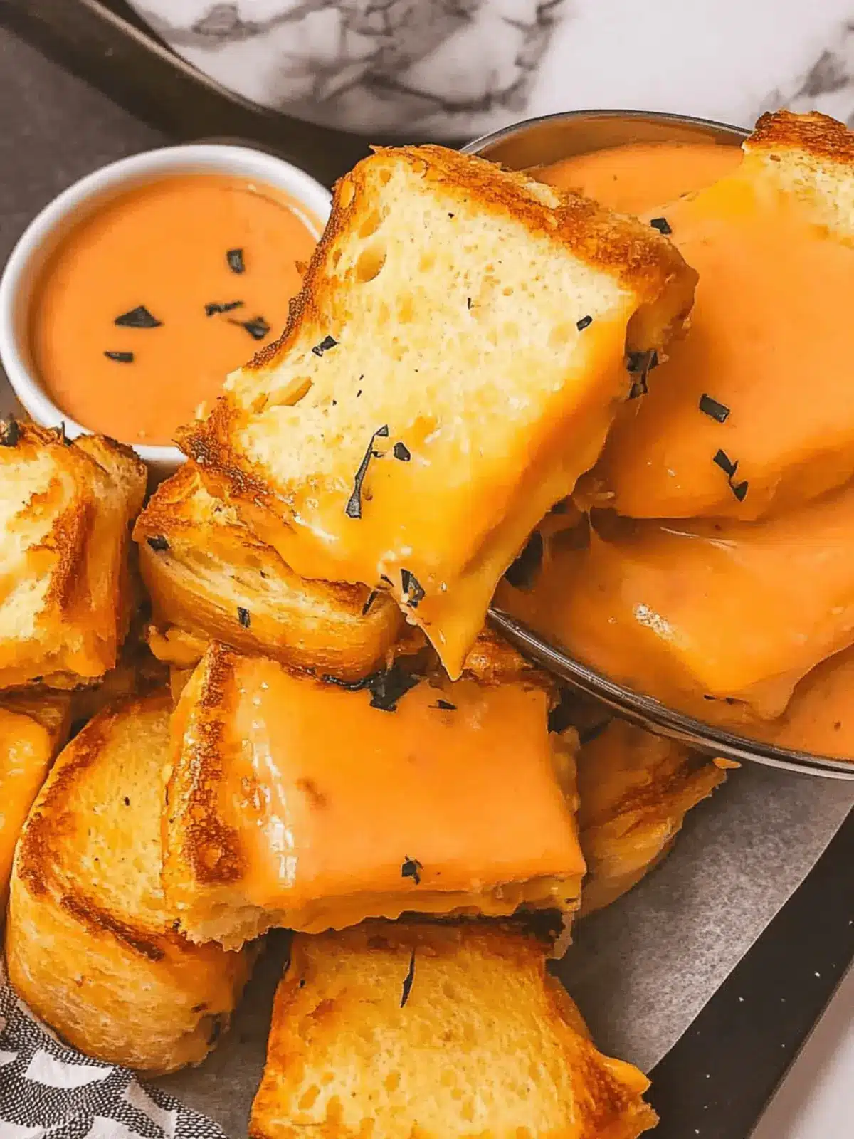 Hawaiian Roll Grilled Cheese