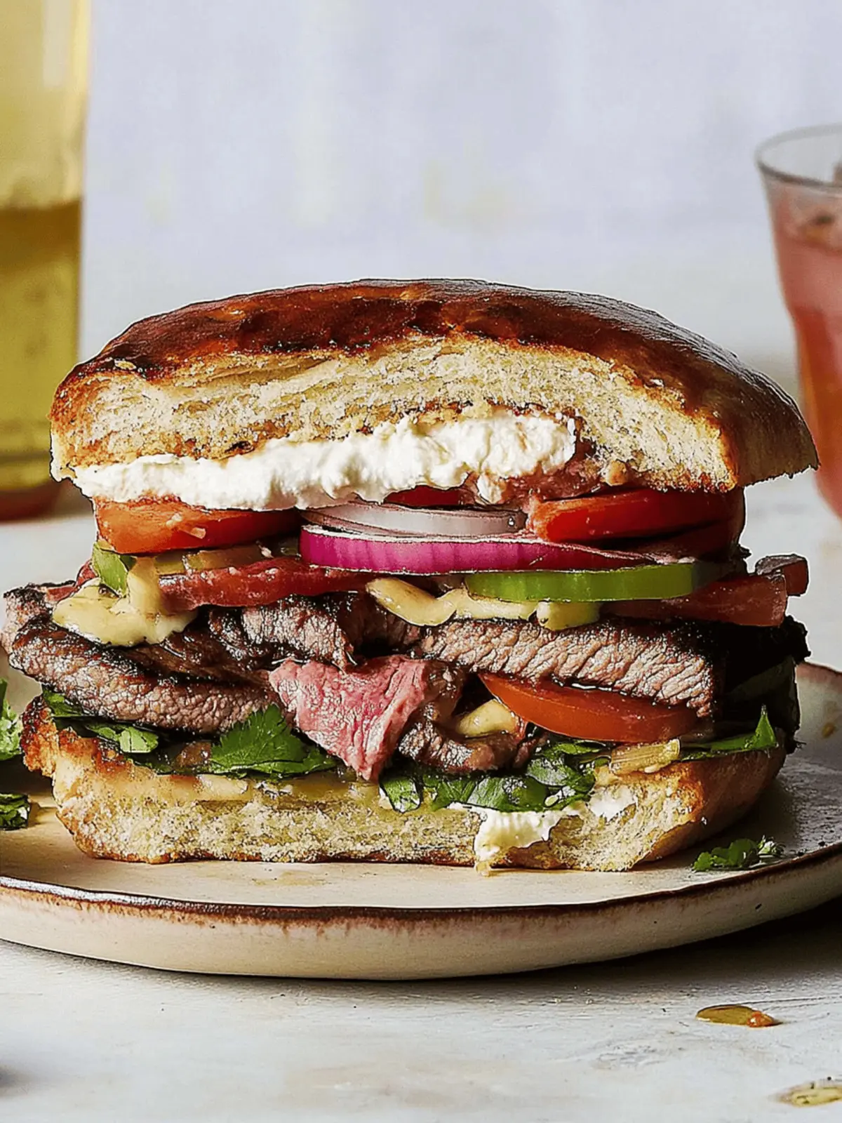 Carne Asada Torta