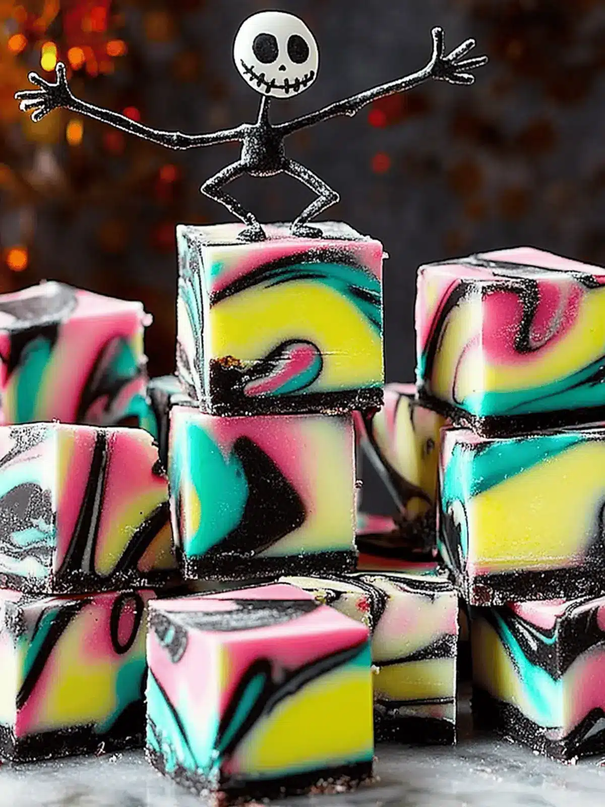 Nightmare Before Christmas Fudge