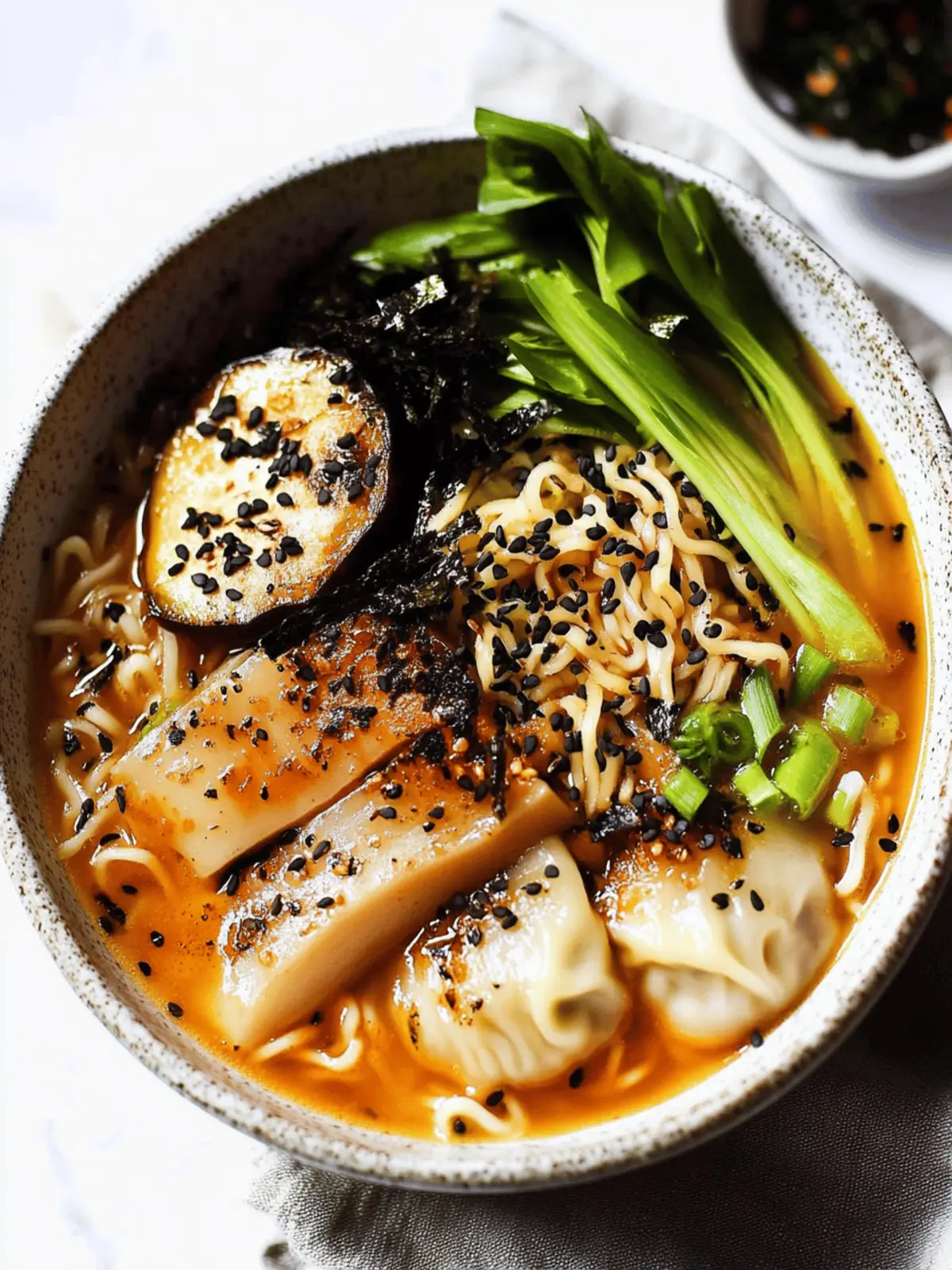 Dumpling Ramen Bowl