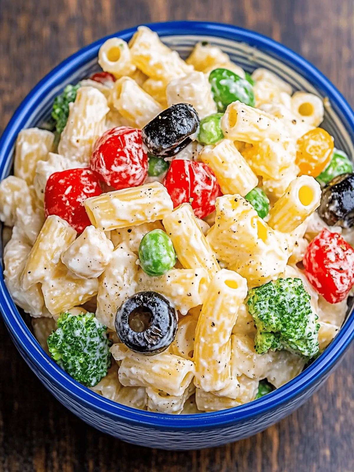 Mayo-Based Pasta Salad
