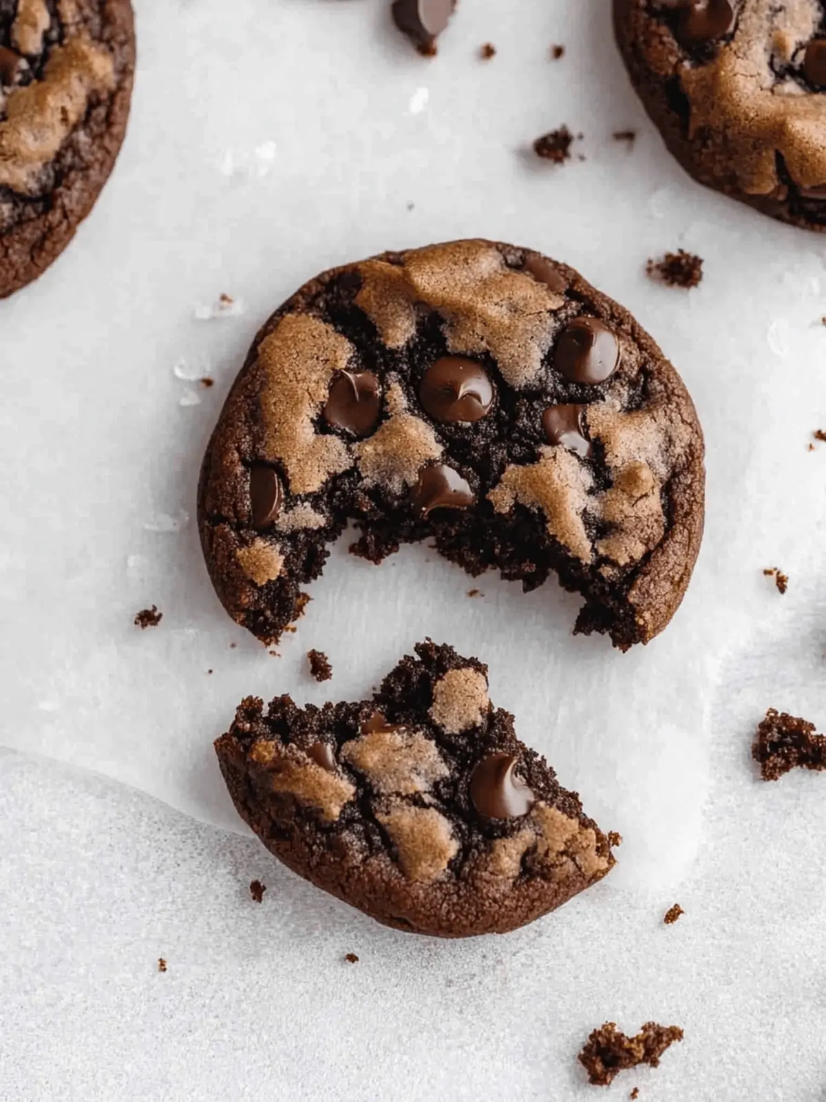 Crumbl Dark Dream Cookies