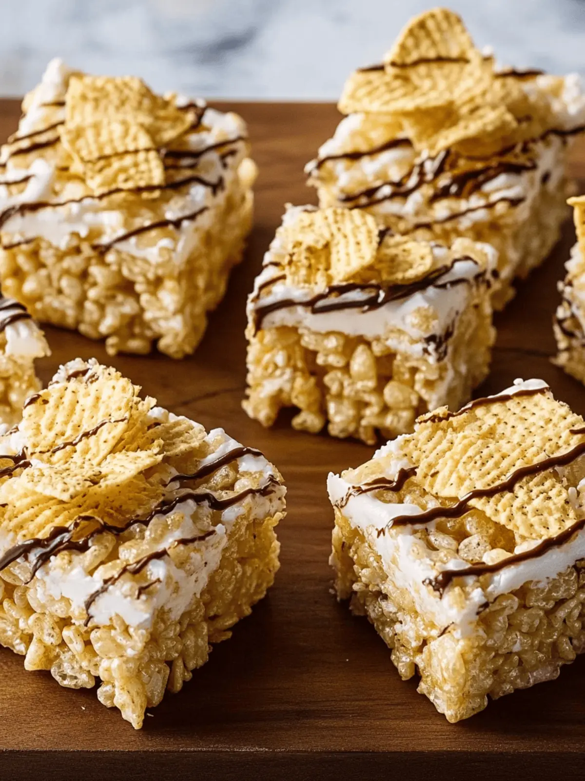 Potato Chip Rice Krispie Treats