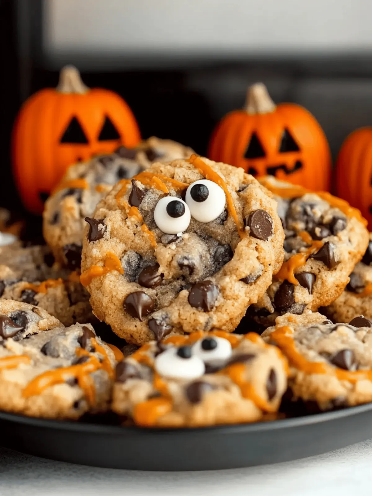 Halloween Chocolate Chip Cookies