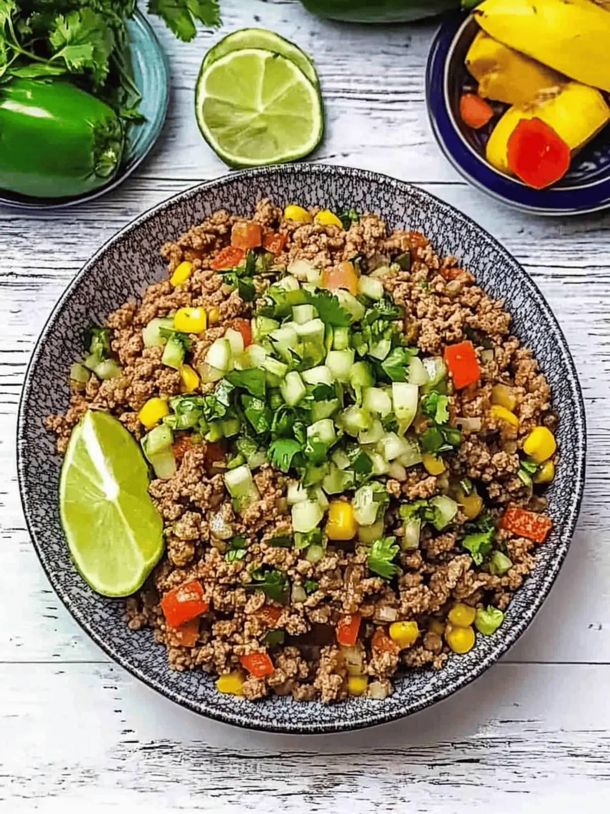 Carne Molida: Mexican Ground Beef