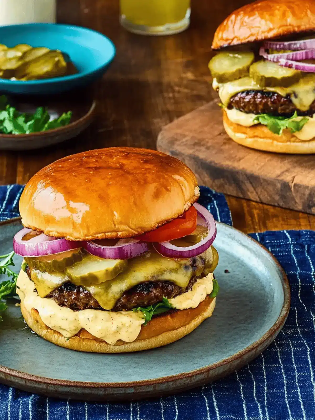 Spicy Queso Burgers
